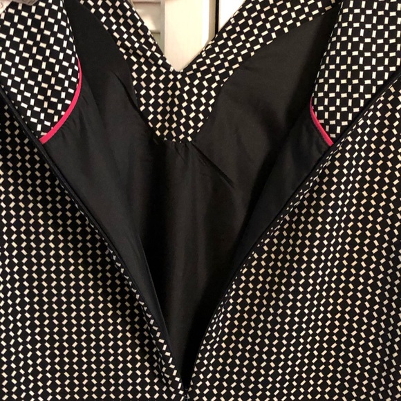 LILA 🌹 ROSE DRESS🌹BLK&WHT SIZE 4 - Picture 3 of 7